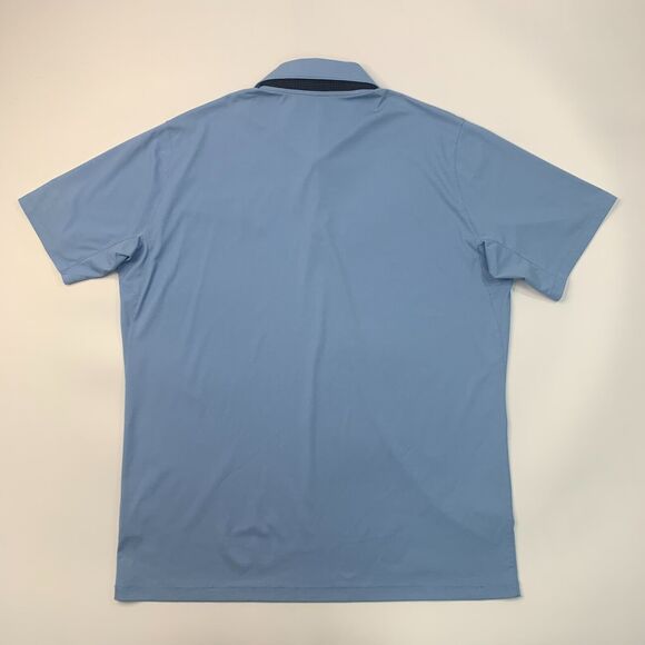 Nike Golf Polo Shirt Mens XL Extra Large Evening Blue Standard Fit Performance - Picture 9 of 11
